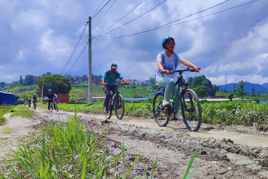 Sikali Khokana Cycle Tour - Greenway Nepal - MyWayGreenway - 01